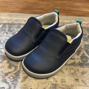 Ten Little Navy Blue Toddler Size 8 Slip-On Shoes